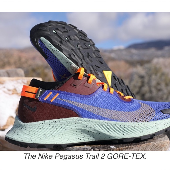 Nike PEGASUS TRAIL 2 GTX 'MYSTIC DATES BLUE', 8.5 - Picture 8 of 8